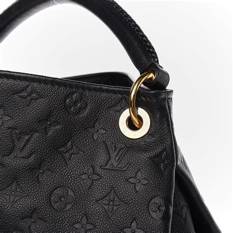 louis vuitton clutch black|louis vuitton artsy tote black.